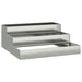 Vază pentru Grădină Argintiu 90 x 90 x 35 cm Oțel Galvanizat - WALTI WALTI