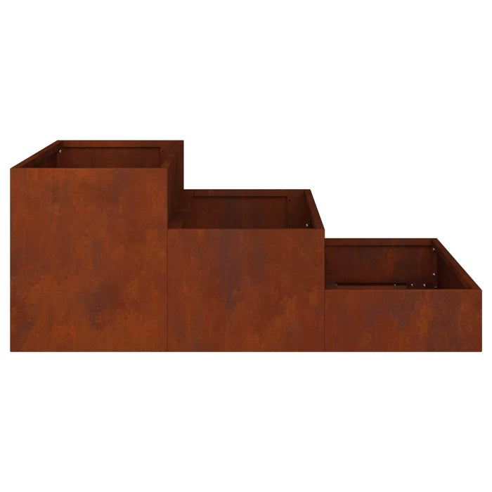 Vază pentru Grădină Ruginit 90 x 90 x 35 cm - WALTI WALTI