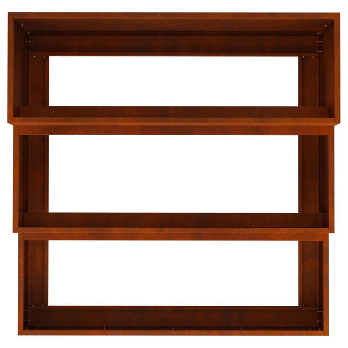 Vază pentru Grădină Ruginit 90 x 90 x 35 cm - WALTI WALTI