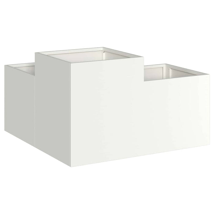 Vază pentru Grădină Alb 80 x 80 x 48 cm Oțel - WALTI WALTI