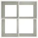 Vază pentru Grădină Alb 80 x 80 x 48 cm Oțel - WALTI WALTI