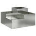 Vază pentru Grădină Argintiu 80 x 80 x 48 cm Oțel galvanizat - WALTI WALTI