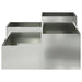 Vază pentru Grădină Argintiu 80 x 80 x 48 cm Oțel galvanizat - WALTI WALTI