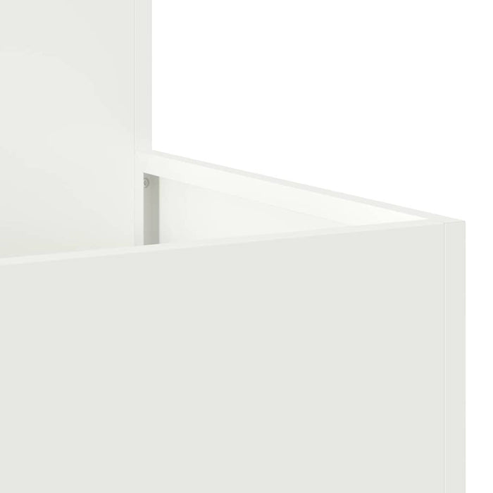 Vază pentru Grădină Alb 100 x 100 x 48 cm Oțel - WALTI WALTI
