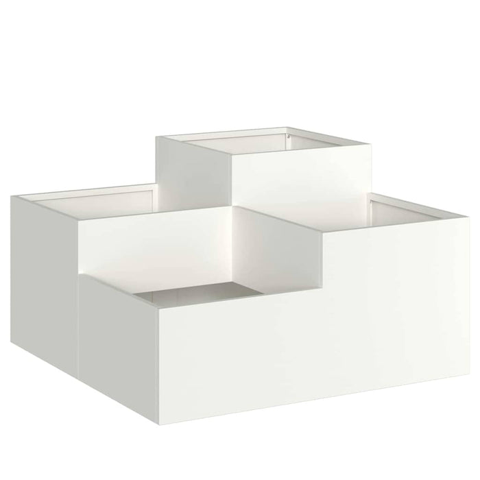 Vază pentru Grădină Alb 100 x 100 x 48 cm Oțel - WALTI WALTI