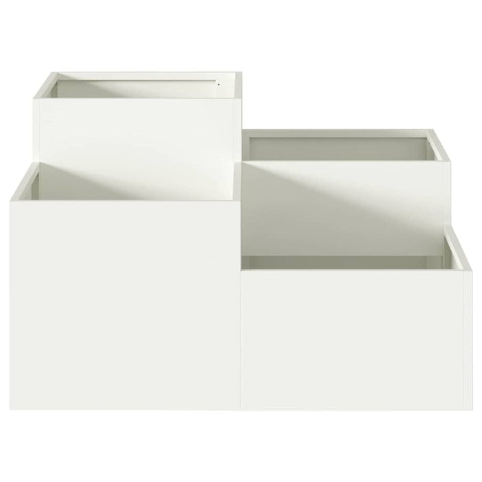 Vază pentru Grădină Alb 100 x 100 x 48 cm Oțel - WALTI WALTI