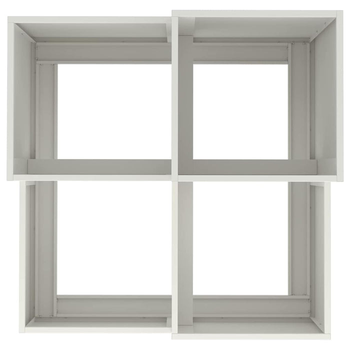 Vază pentru Grădină Alb 80 x 80 x 60 cm Oțel - WALTI WALTI
