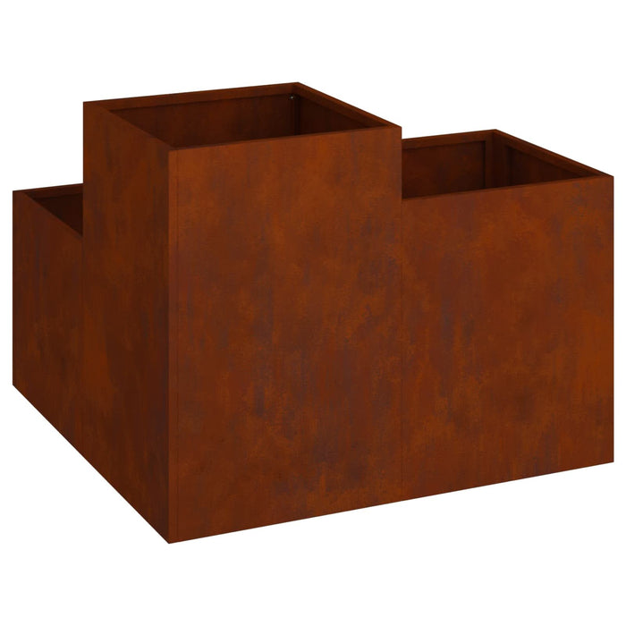 Vază pentru Grădină Ruginit 80 x 80 x 60 cm - WALTI WALTI