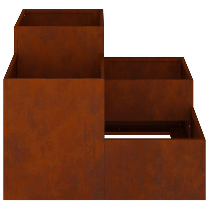 Vază pentru Grădină Ruginit 80 x 80 x 60 cm - WALTI WALTI
