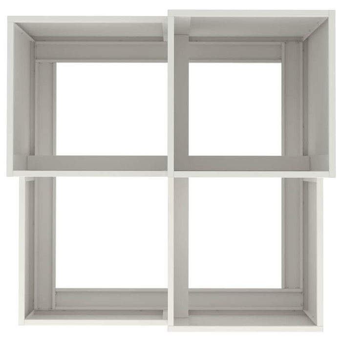 Vază pentru Grădină Alb 100 x 100 x 60 cm Oțel - WALTI WALTI