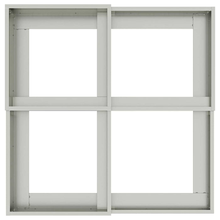 Vază pentru Grădină Argintiu 100 x 100 x 60 cm Oțel galvanizat - WALTI WALTI
