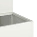 Vază pentru Grădină Alb 100 x 60 x 45 cm Oțel laminat la rece - WALTI WALTI