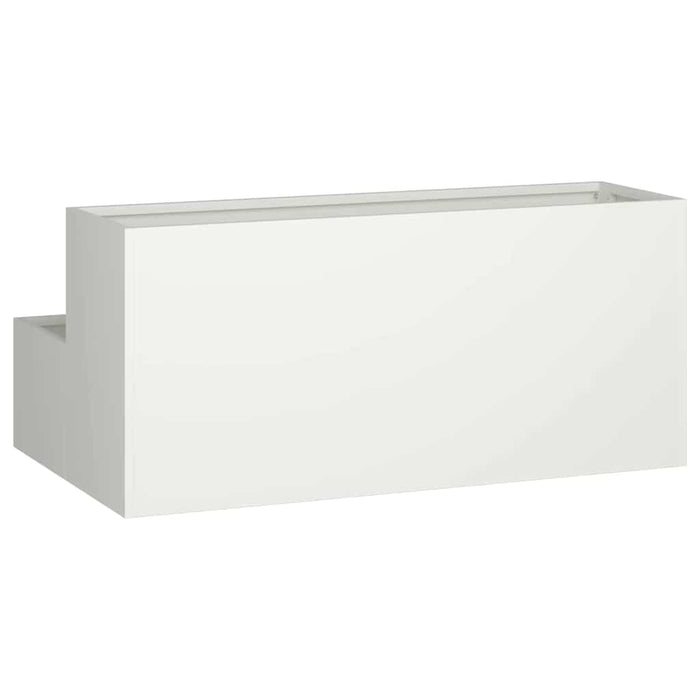 Vază pentru Grădină Alb 100 x 60 x 45 cm Oțel laminat la rece - WALTI WALTI