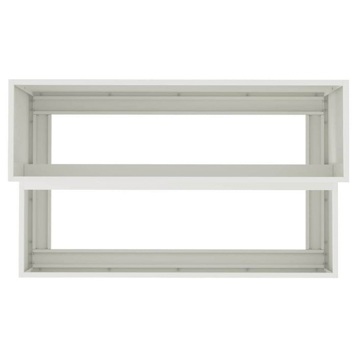 Vază pentru Grădină Alb 100 x 60 x 45 cm Oțel laminat la rece - WALTI WALTI