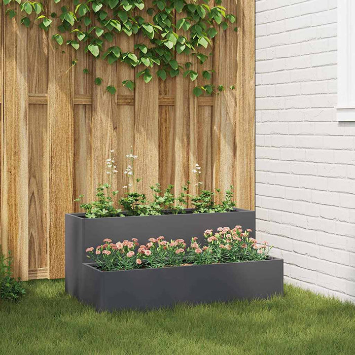 Vază pentru Grădină Antracit 100 x 60 x 45 cm - WALTI WALTI