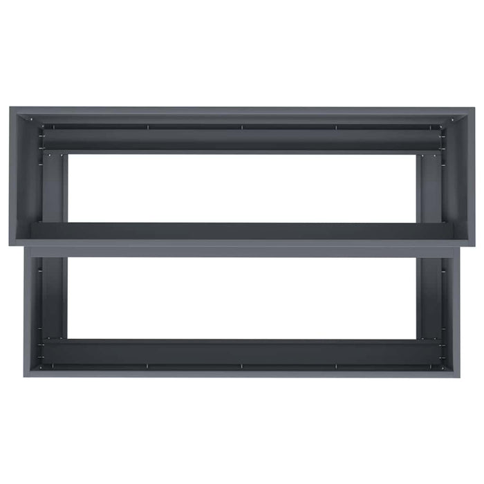 Vază pentru Grădină Antracit 100 x 60 x 45 cm - WALTI WALTI