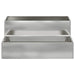 Vază pentru Grădină Argintiu 100 x 60 x 45 cm Oțel Galvanizat - WALTI WALTI
