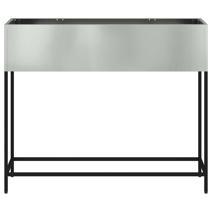 Ghiveci ridicat pentru grădină Argintiu 100 x 26 x 82 cm - WALTI WALTI