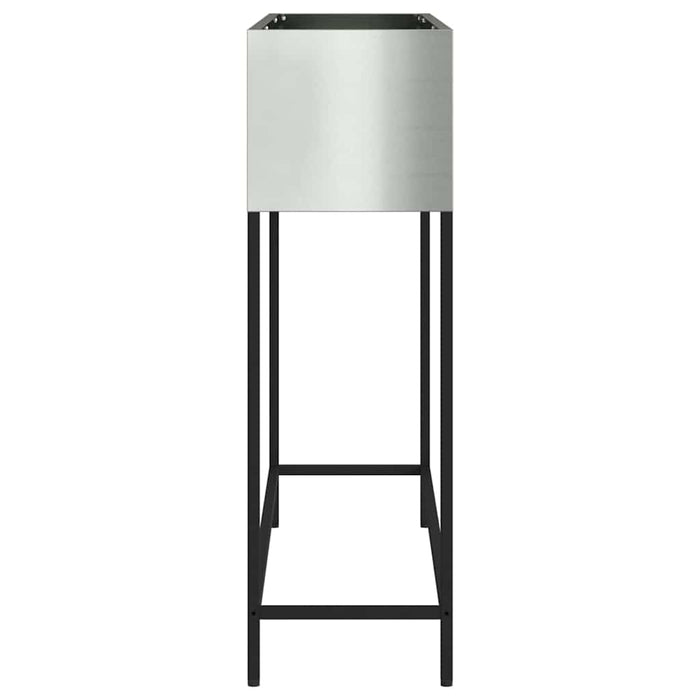 Ghiveci ridicat pentru grădină Argintiu 100 x 26 x 82 cm - WALTI WALTI
