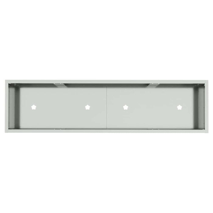 Ghiveci ridicat pentru grădină Argintiu 100 x 26 x 82 cm - WALTI WALTI