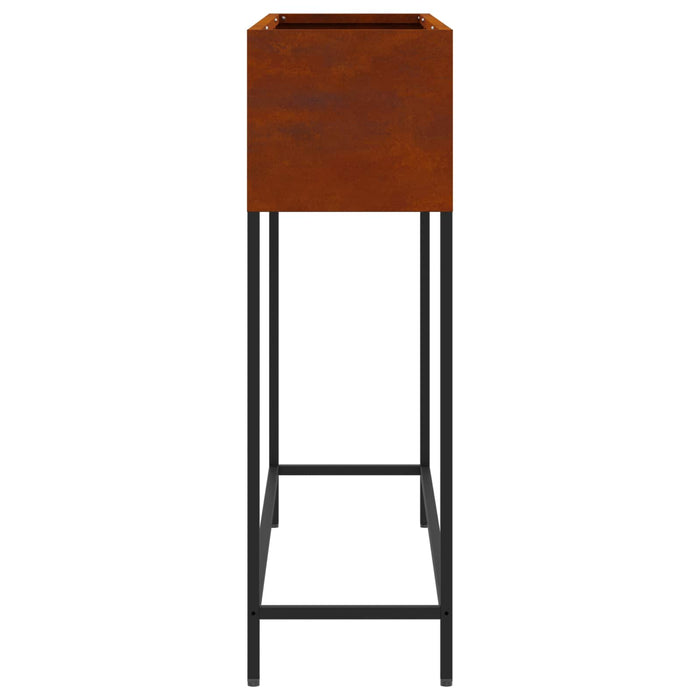 Ghiveci ridicat pentru grădină Ruginit 100 x 26 x 82 cm WALTI