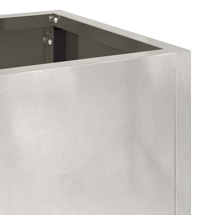 Ghiveci ridicat pentru grădină Argintiu 60 x 26 x 45 cm WALTI