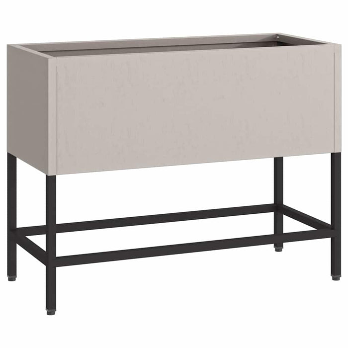 Ghiveci ridicat pentru grădină Ruginit 60 x 26 x 45 cm - WALTI WALTI