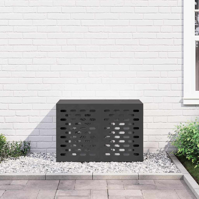 Husă pentru aer condiționat Negru 90 x 40 x 60 cm Oțel - WALTI WALTI