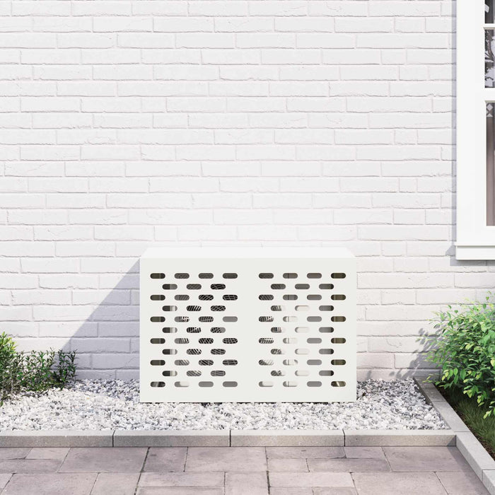 Husă pentru aer condiționat Alb 90 x 40 x 60 cm Oțel - WALTI WALTI