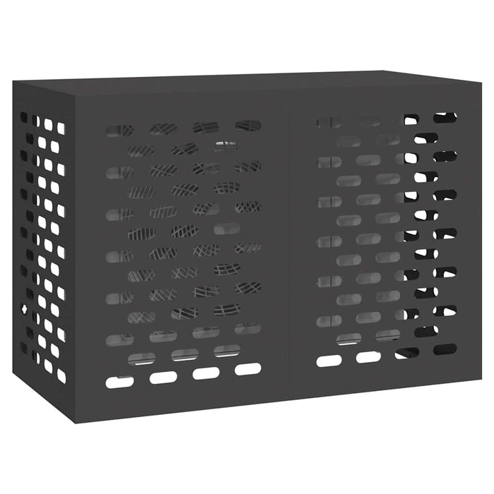 Husă pentru aer condiționat Negru 100 x 50 x 70 cm Oțel - WALTI WALTI
