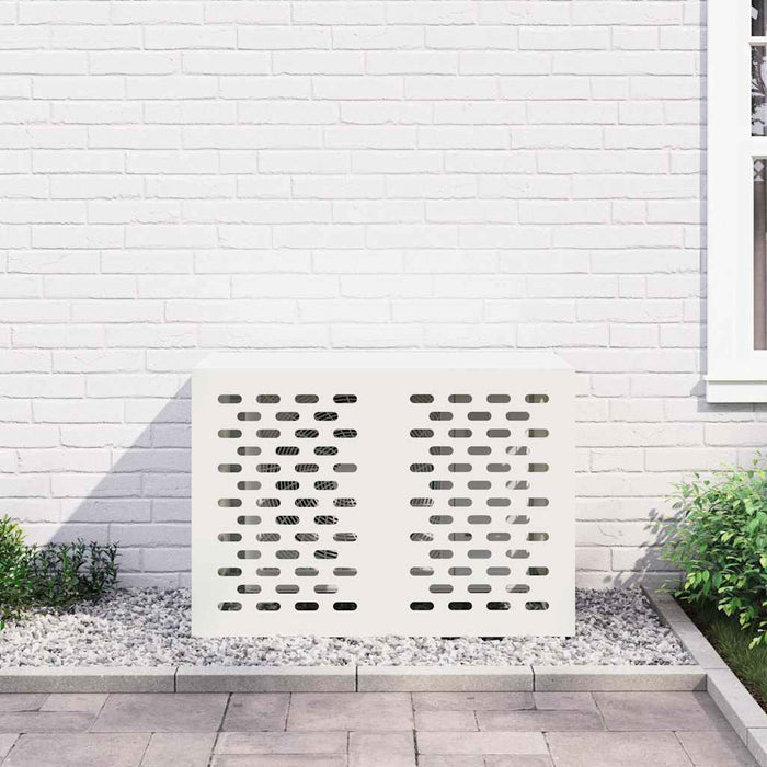 Husă pentru aer condiționat Alb 100 x 50 x 70 cm Oțel - WALTI WALTI