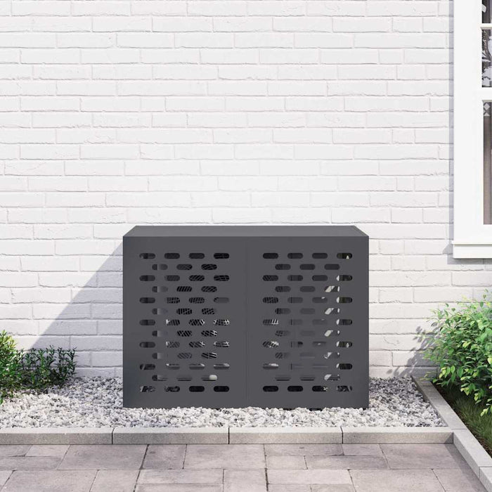 Husă pentru aer condiționat Antracit 100 x 50 x 70 cm Oțel - WALTI WALTI