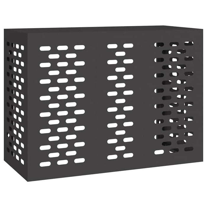 Husă pentru aer condiționat Negru 110 x 50 x 80 cm Oțel - WALTI WALTI