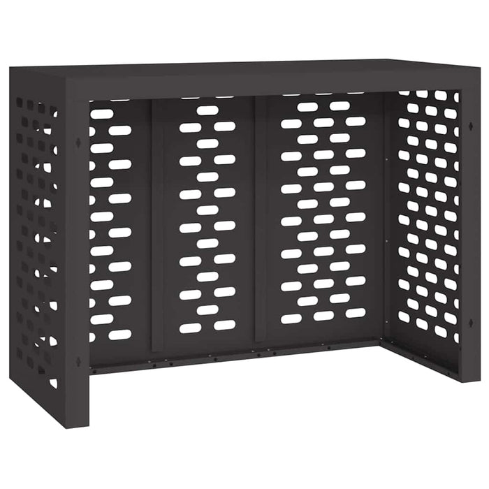 Husă pentru aer condiționat Negru 110 x 50 x 80 cm Oțel - WALTI WALTI