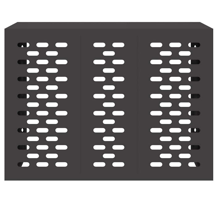 Husă pentru aer condiționat Negru 110 x 50 x 80 cm Oțel - WALTI WALTI