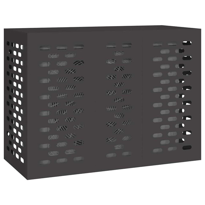 Husă pentru aer condiționat Negru 110 x 50 x 80 cm Oțel - WALTI WALTI