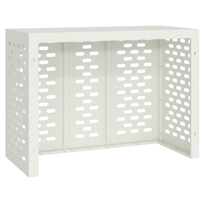 Husă pentru aer condiționat Alb 110 x 50 x 80 cm Oțel - WALTI WALTI