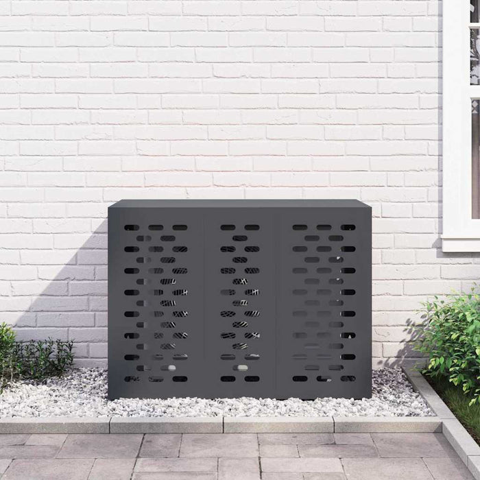 Husă pentru aer condiționat Antracit 110 x 50 x 80 cm Oțel - WALTI WALTI