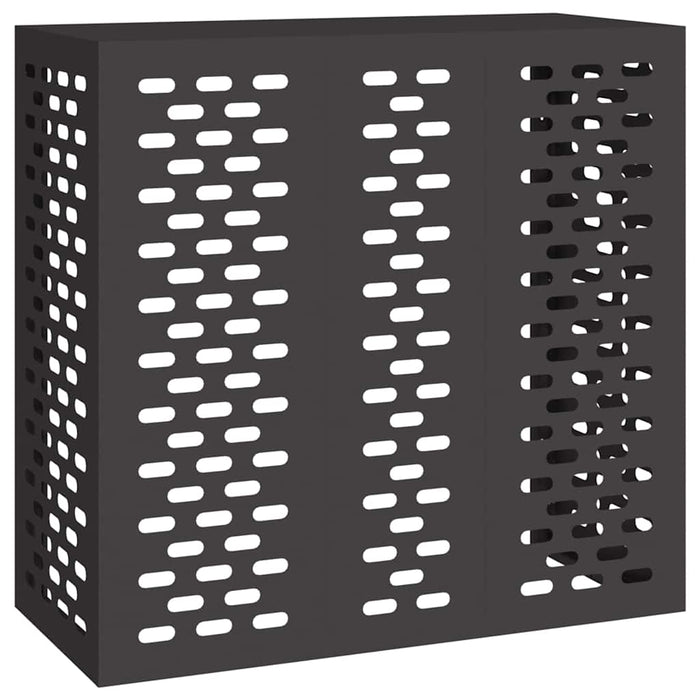 Husă pentru aer condiționat Negru 110 x 50 x 105 cm Oțel - WALTI WALTI