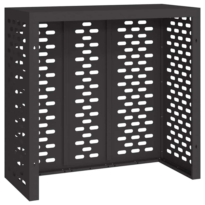 Husă pentru aer condiționat Negru 110 x 50 x 105 cm Oțel - WALTI WALTI