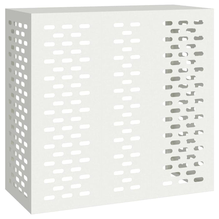 Husă pentru aer condiționat Alb 110 x 50 x 105 cm Oțel - WALTI WALTI