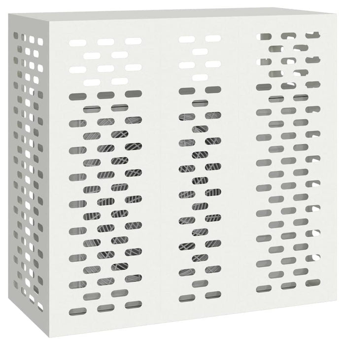 Husă pentru aer condiționat Alb 110 x 50 x 105 cm Oțel - WALTI WALTI