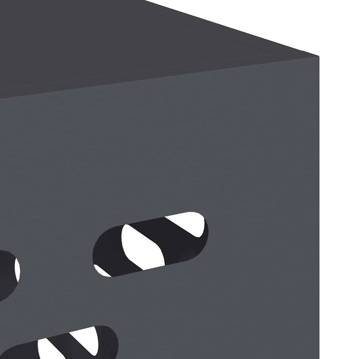 Husă pentru aer condiționat Antracit 110 x 50 x 105 cm Oțel - WALTI WALTI