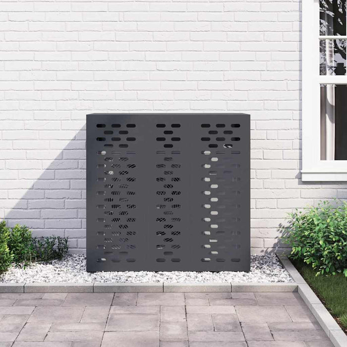 Husă pentru aer condiționat Antracit 110 x 50 x 105 cm Oțel - WALTI WALTI