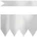 Margine pentru gazon 10 pcs Argintiu 100 x 0.05 x 20 cm - WALTI WALTI
