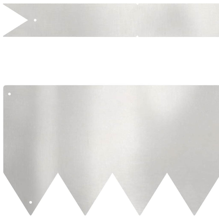 Margine pentru gazon 30 pcs Argintiu 100 x 0.05 x 20 cm - WALTI WALTI