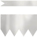 Margine pentru gazon 30 pcs Argintiu 100 x 0.05 x 20 cm - WALTI WALTI