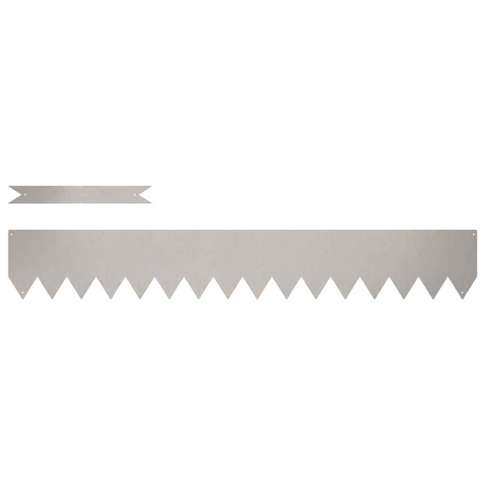 Margine pentru gazon 20 pcs Maro 100 x 0.05 x 20 cm - WALTI WALTI