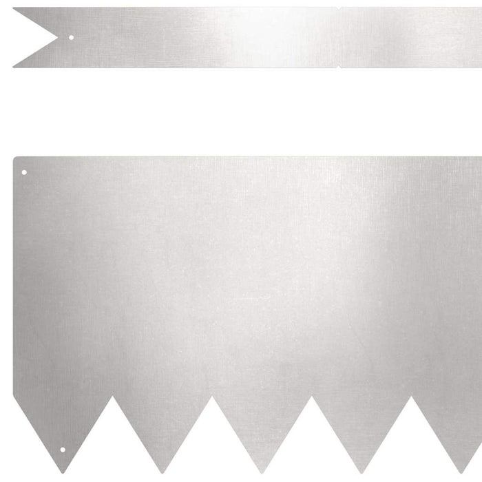 Margine pentru gazon 30 pcs Argintiu 100 x 0.05 x 20 cm - WALTI WALTI