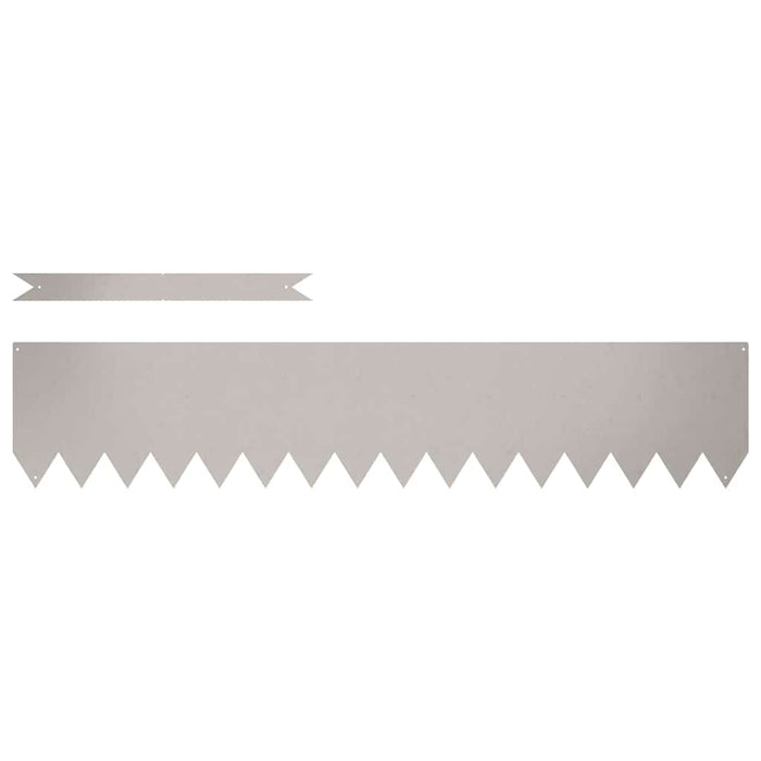Margine pentru gazon 10 pcs Maro 100 x 0.05 x 20 cm - WALTI WALTI